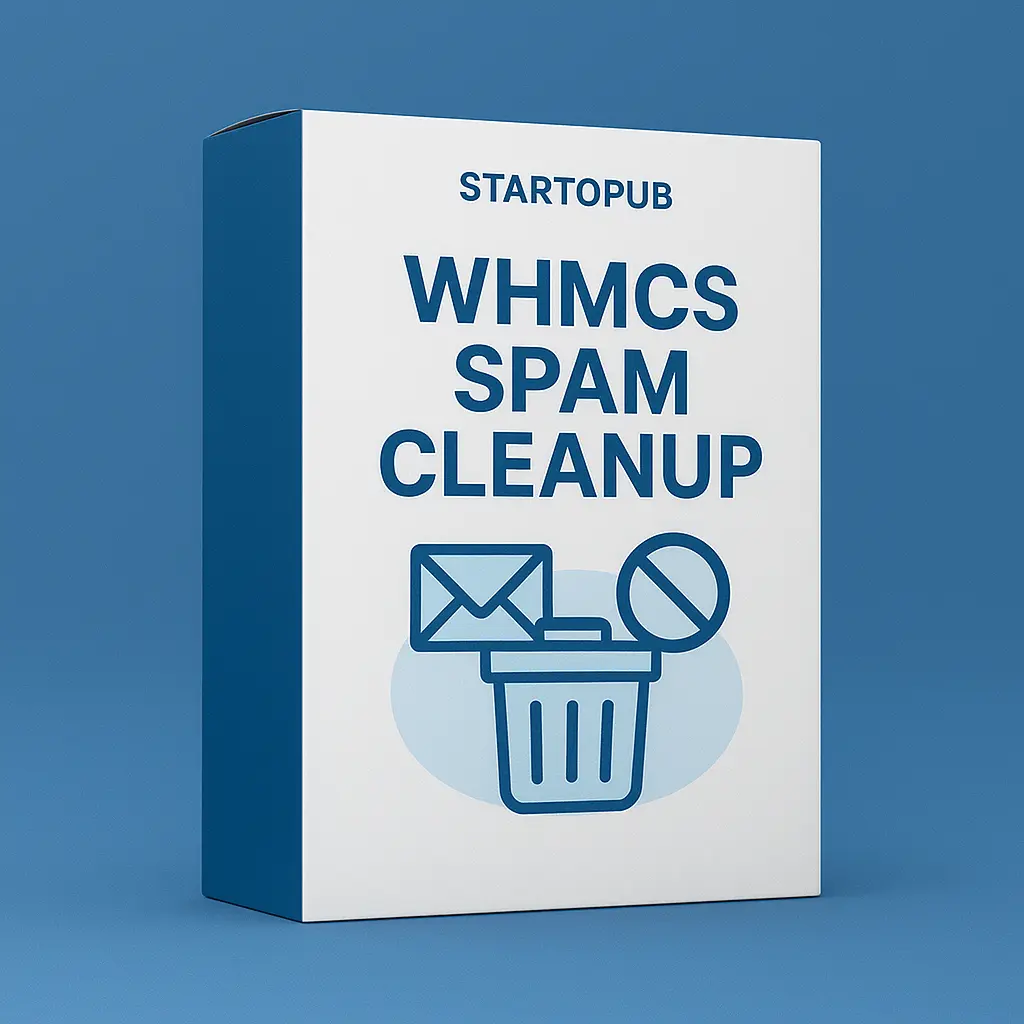 WHMCM SPAM CLEANUP MODULE